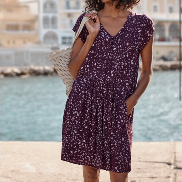 Garnet Hill NWOT Marina Crepe Dress Size 14 - Picture 12 of 12